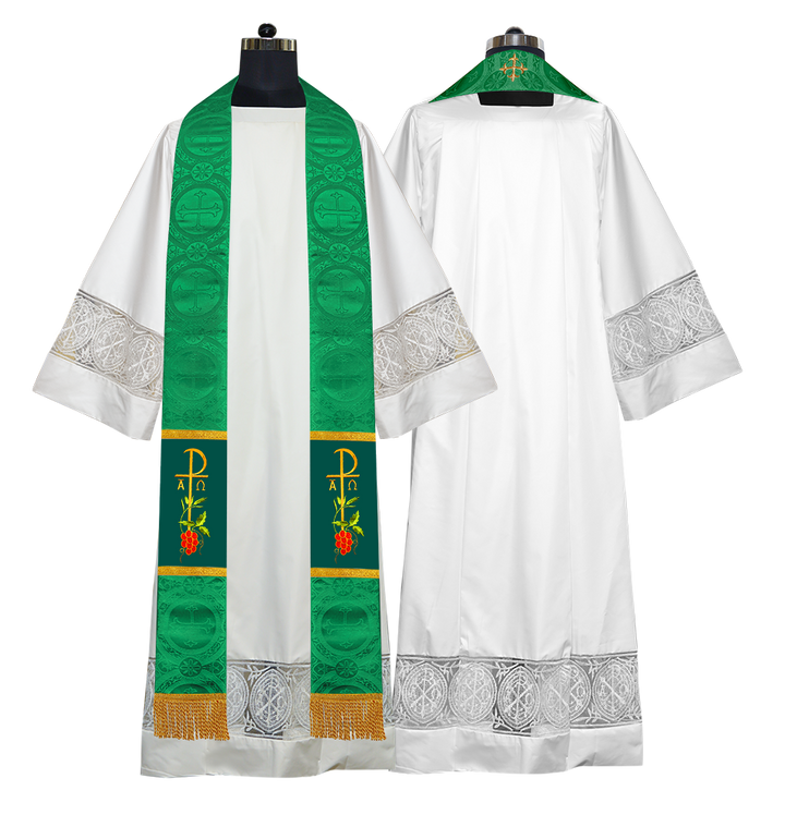 Clergy stoles - Motif with grapes