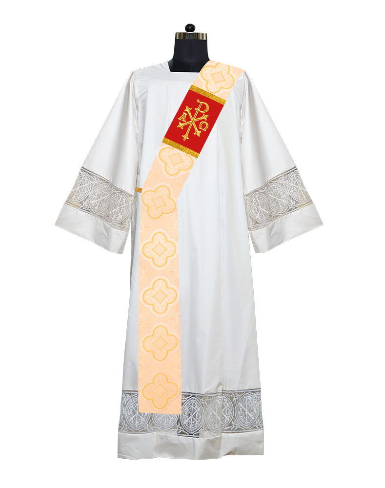 Deacon Stole with Spiritual Motif