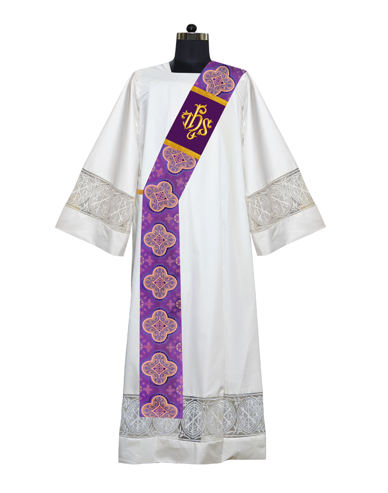 Deacon Stole with Spiritual Motif