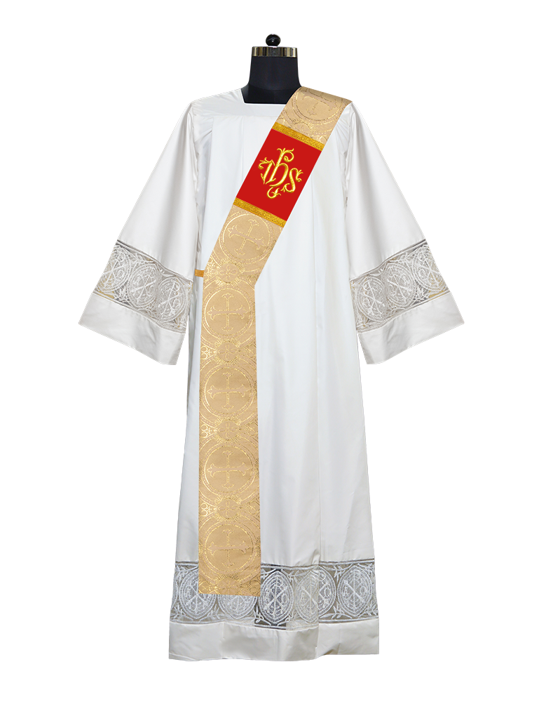 Deacon Stole with Spiritual Motif