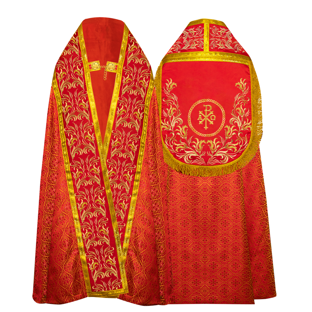 Roman Cope Vestment with Adorned Orphery