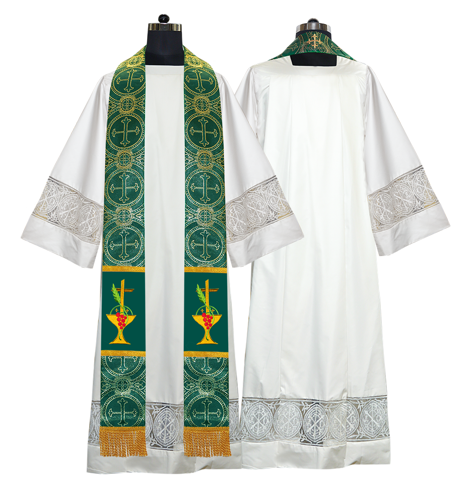 Clergy stoles - Motif with grapes