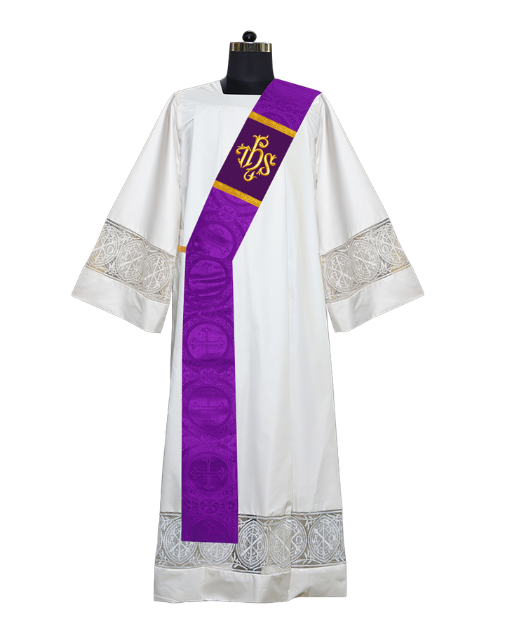 Deacon Stole with Spiritual Motif