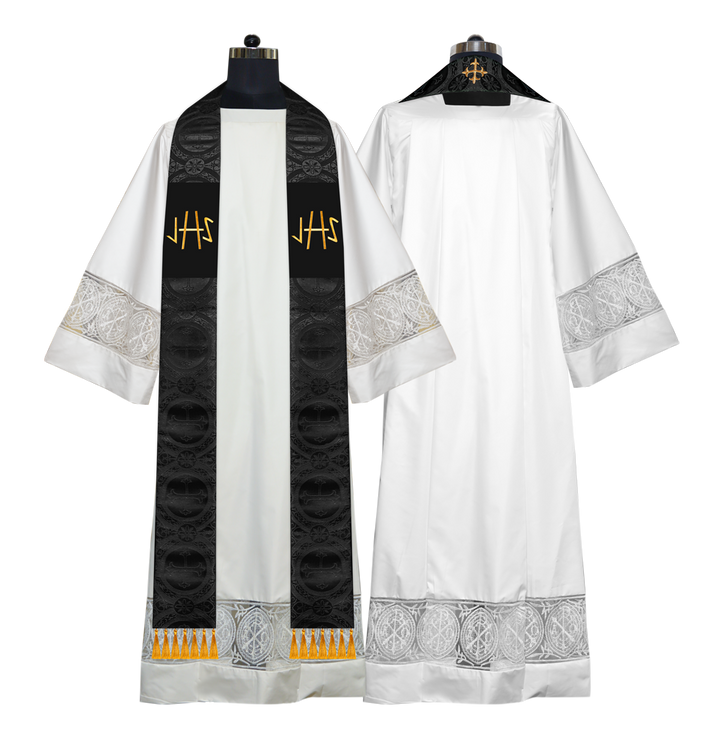 Embroidered Priest Stole with Motif