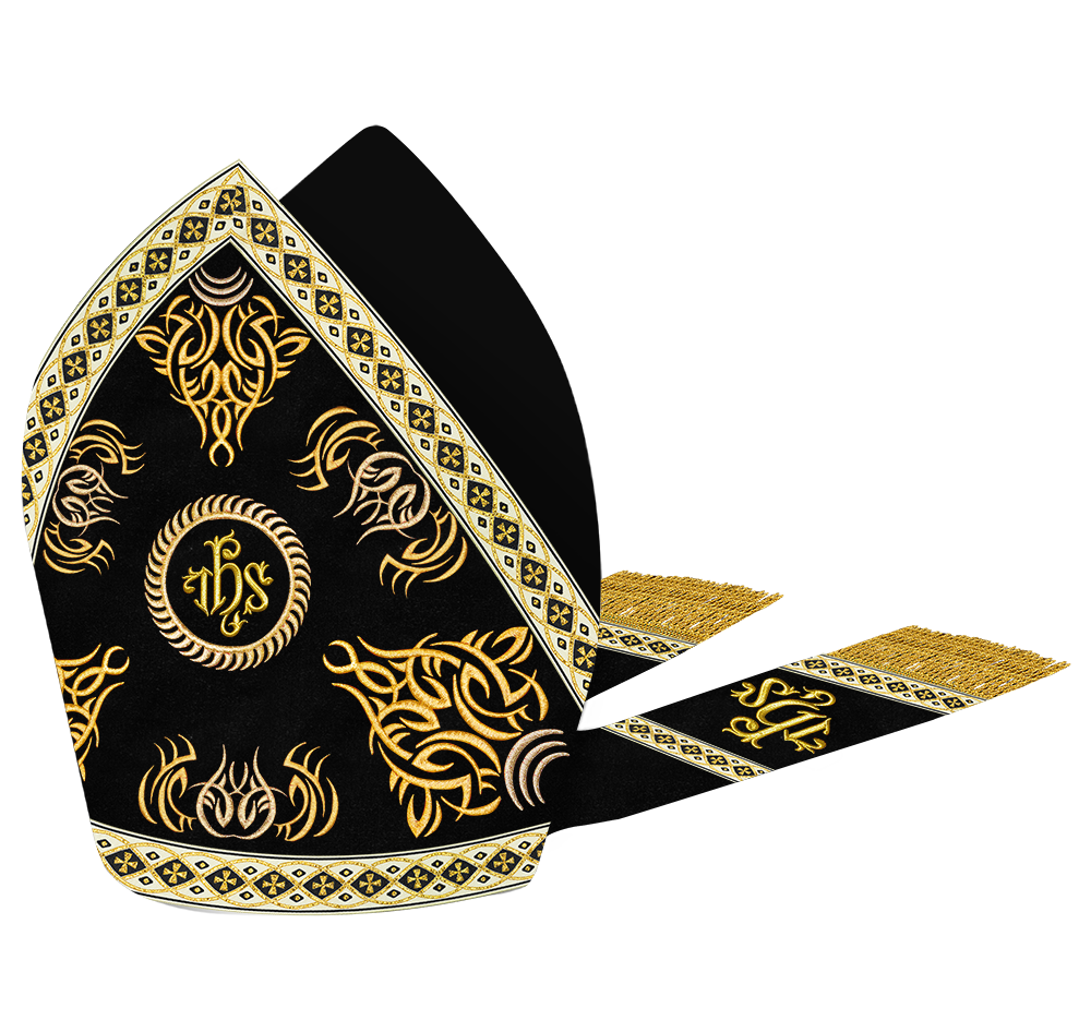 Mitre with Spiritual Motif and Trims