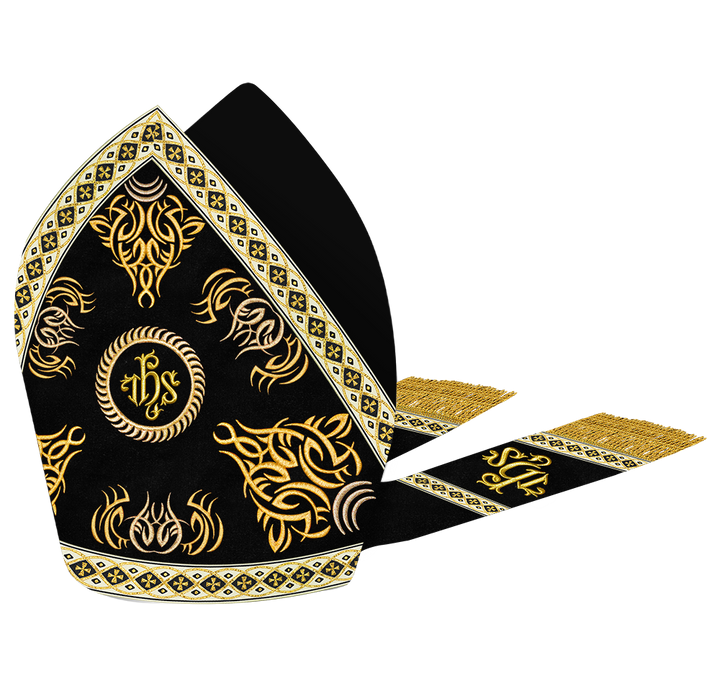 Mitre with Spiritual Motif and Trims