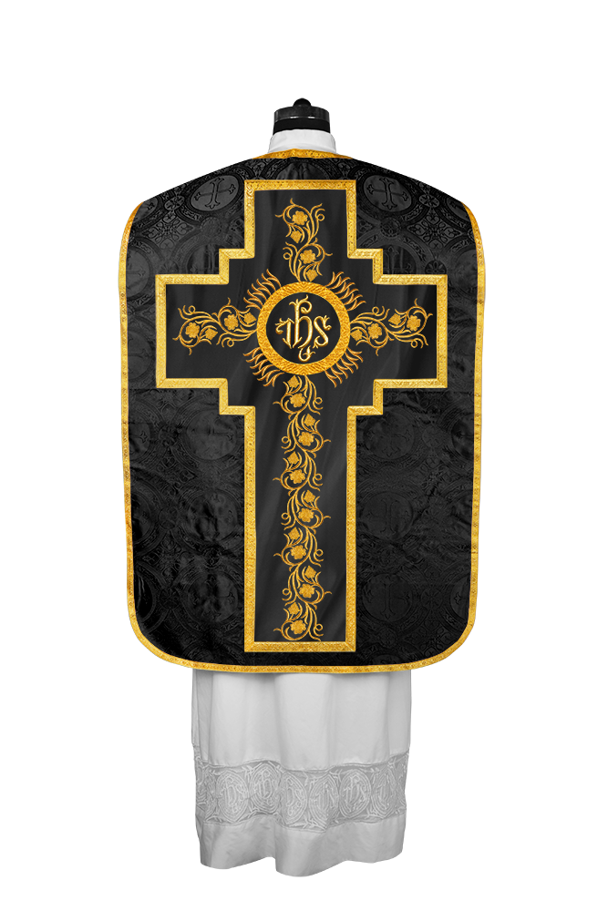 Catholic fiddleback chasuble vestment - Grapes collection