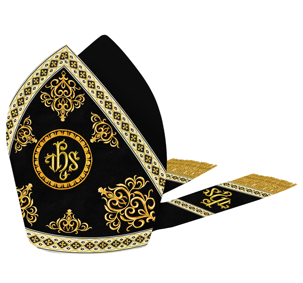 Roman Mitre Vestment Embroidery and Trims