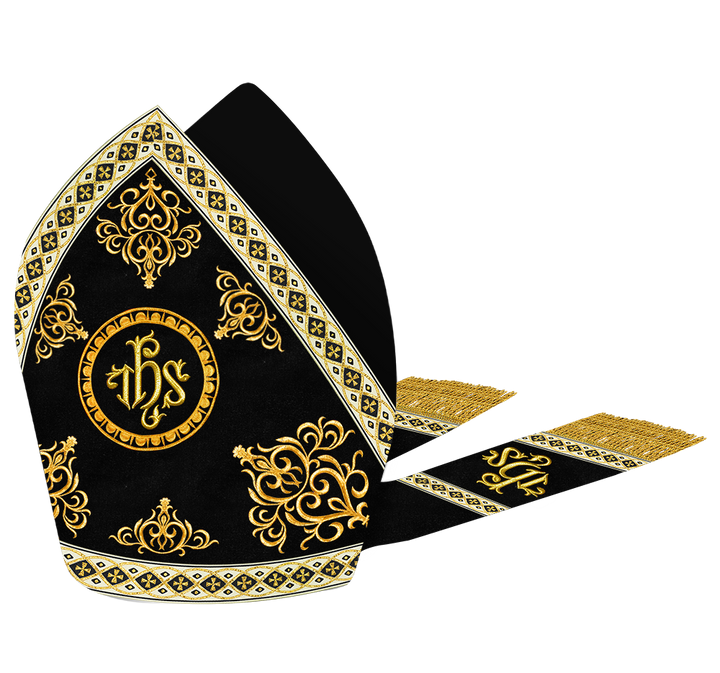 Roman Mitre Vestment Embroidery and Trims