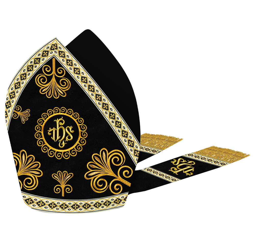 Liturgical Roman Mitre Vestment and Trims