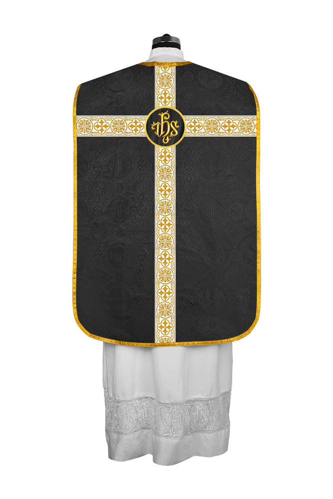 Fiddleback Vestment adorned with lace