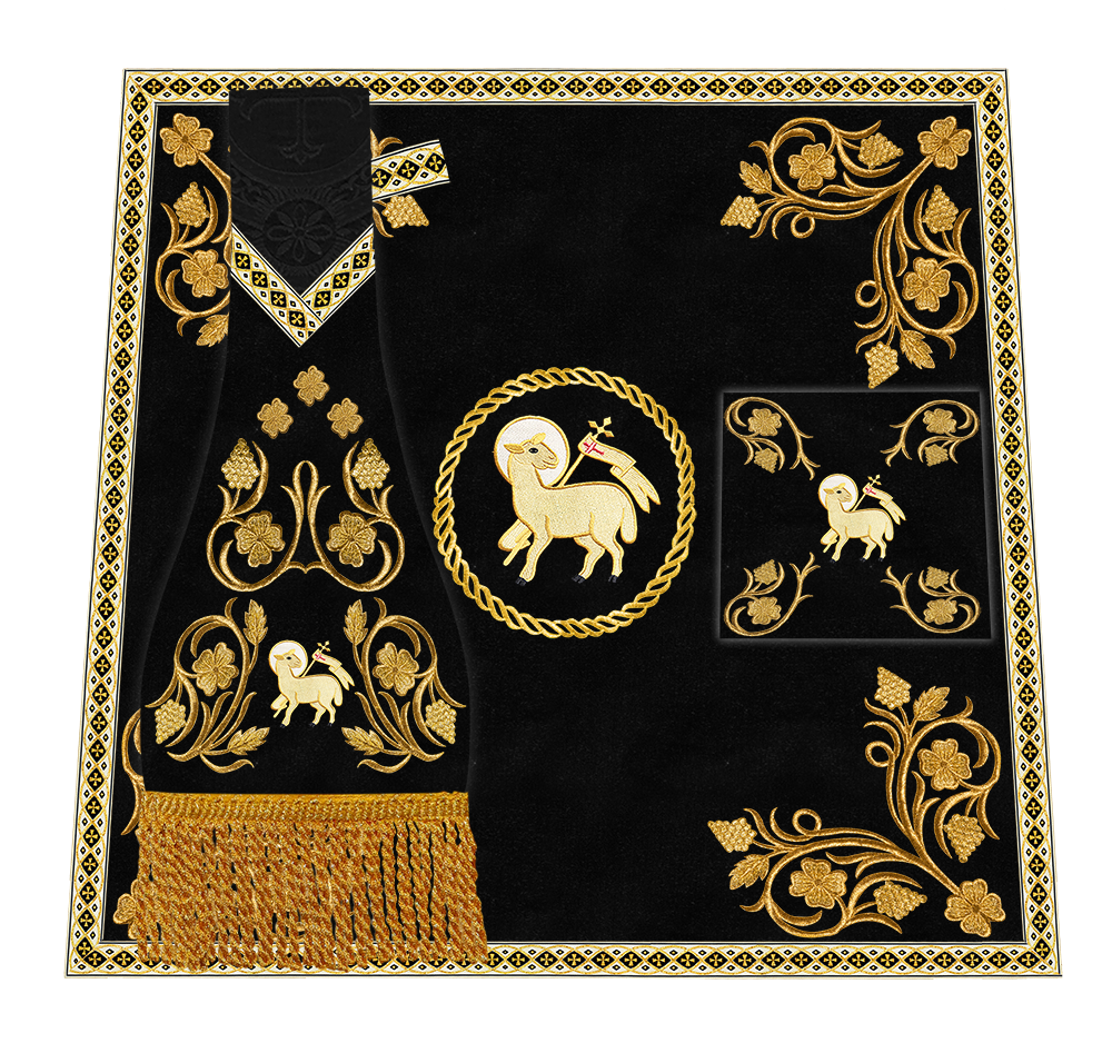 Grapes Embroidery Mass set with Motif