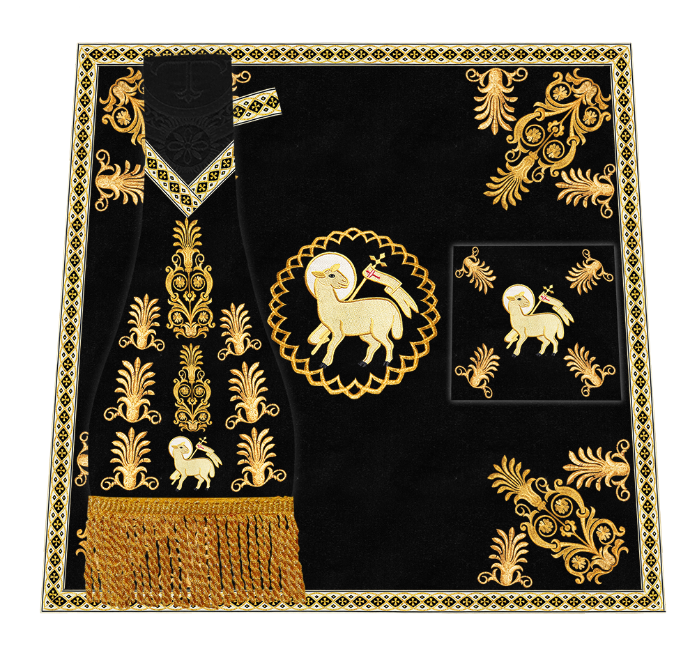Embroidered Motif and Trims Mass Set