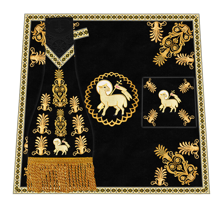 Embroidered Motif and Trims Mass Set