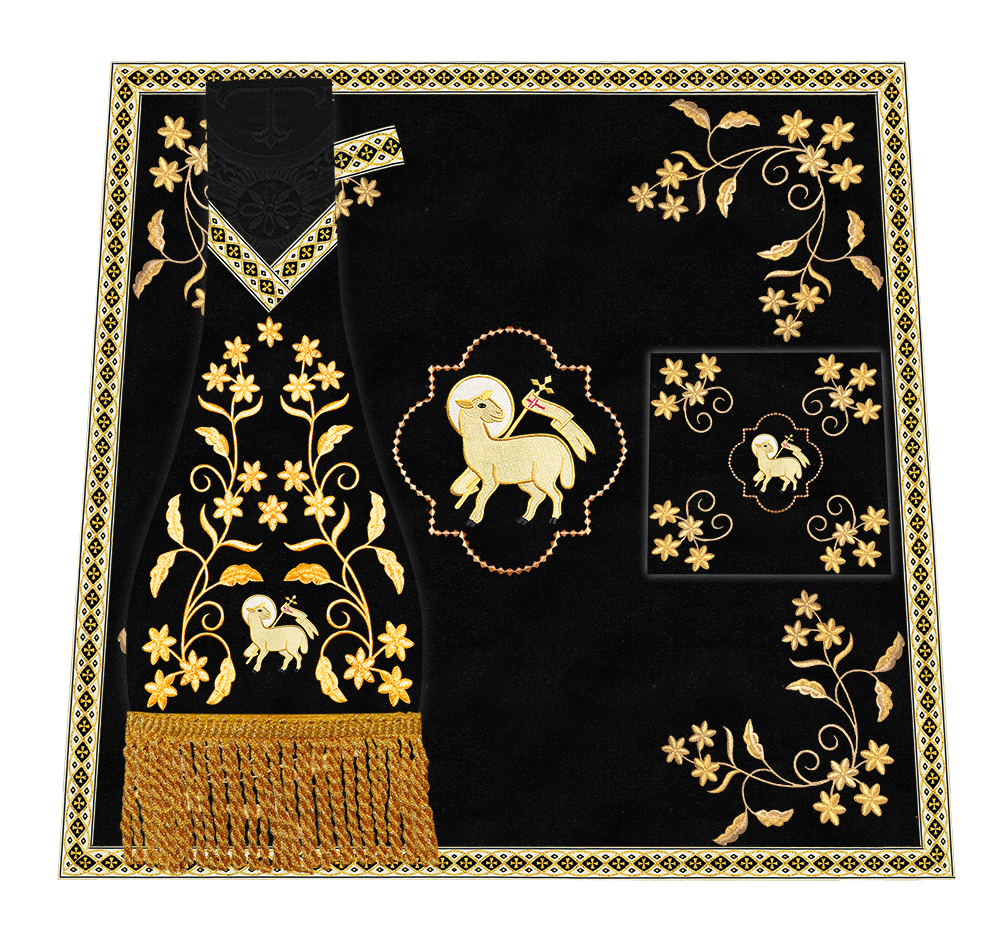 Floral Embroidery Spiritual Mass Set