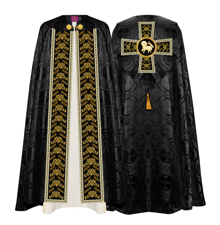 GOTHIC COPE VESTMENTS WITH ADORNED MOTIFS