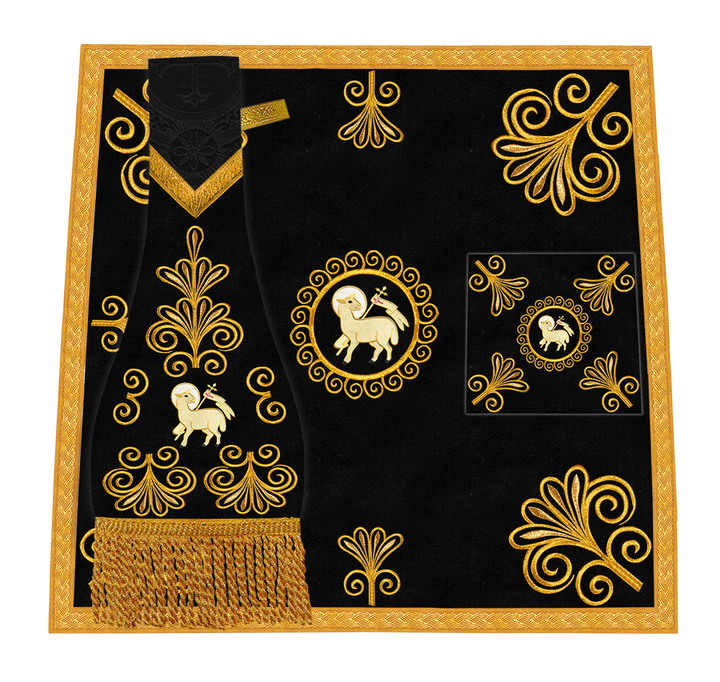 Elegant mass set with rich embroidery - Flourish collection