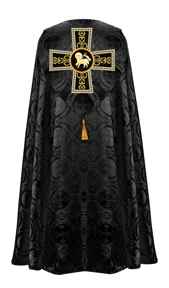 GOTHIC COPE VESTMENTS WITH ADORNED ORPHREY