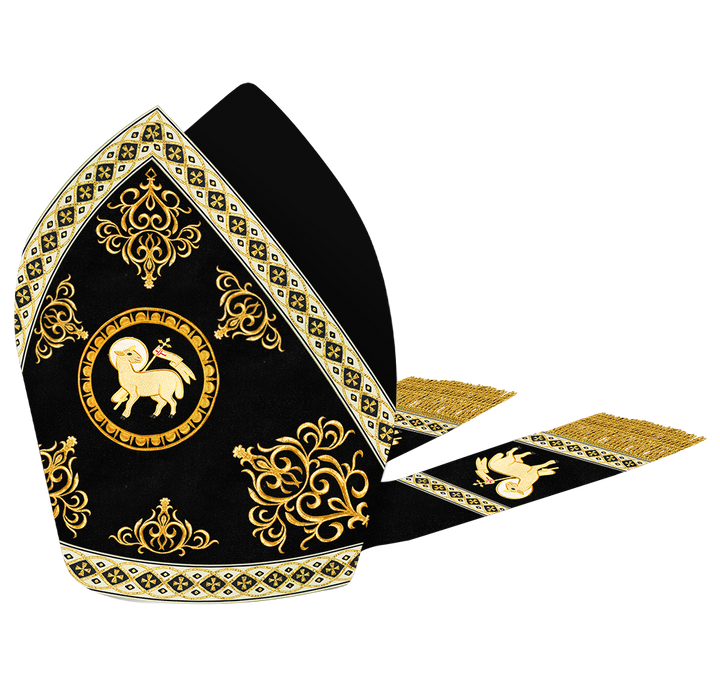 Roman Mitre Vestment Embroidery and Trims