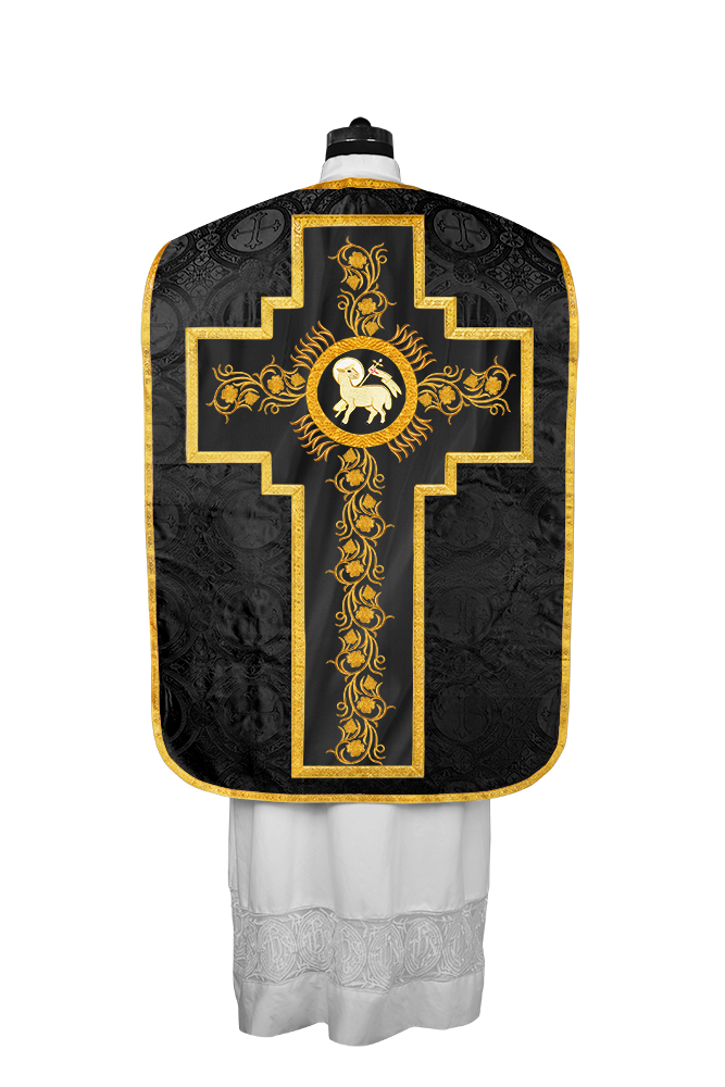 Catholic fiddleback chasuble vestment - Grapes collection