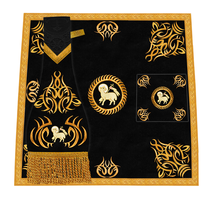 Marvelous mass set with Golden Embroidery - Angelic collection