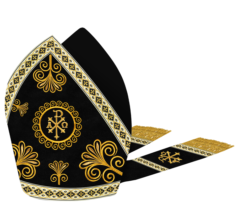 Liturgical Roman Mitre Vestment and Trims