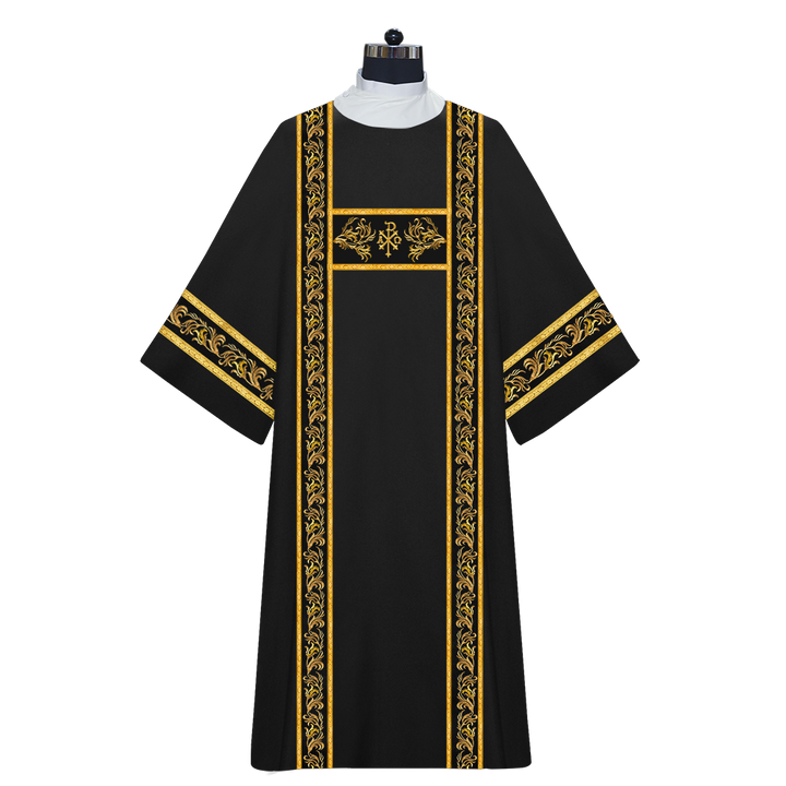 DALMATICS VESTMENT WITH ORNATE EMBROIDERY