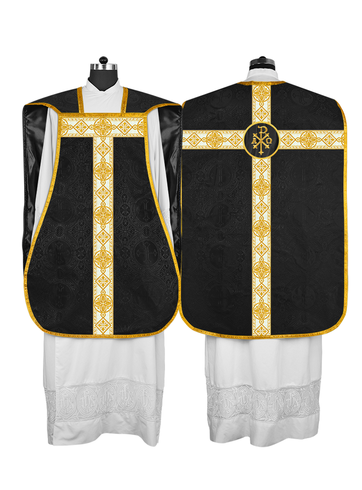 Fiddleback Vestment adorned with lace