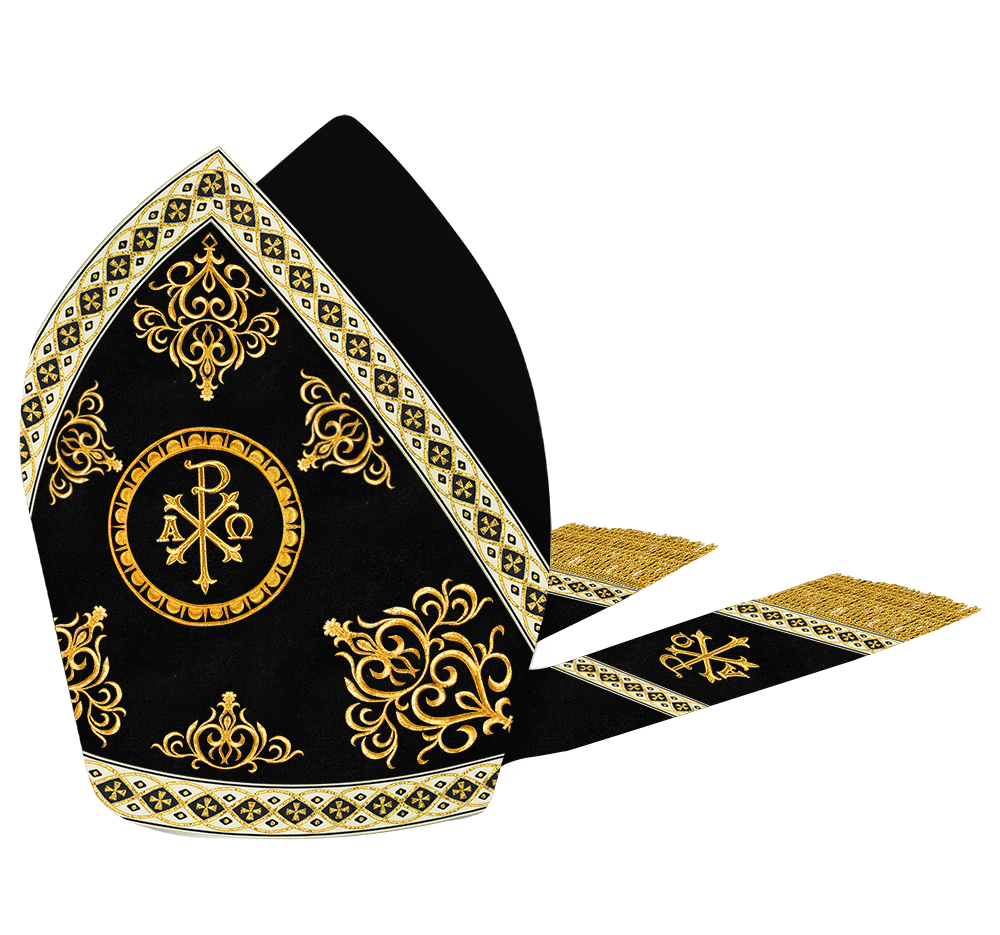 Roman Mitre Vestment Embroidery and Trims