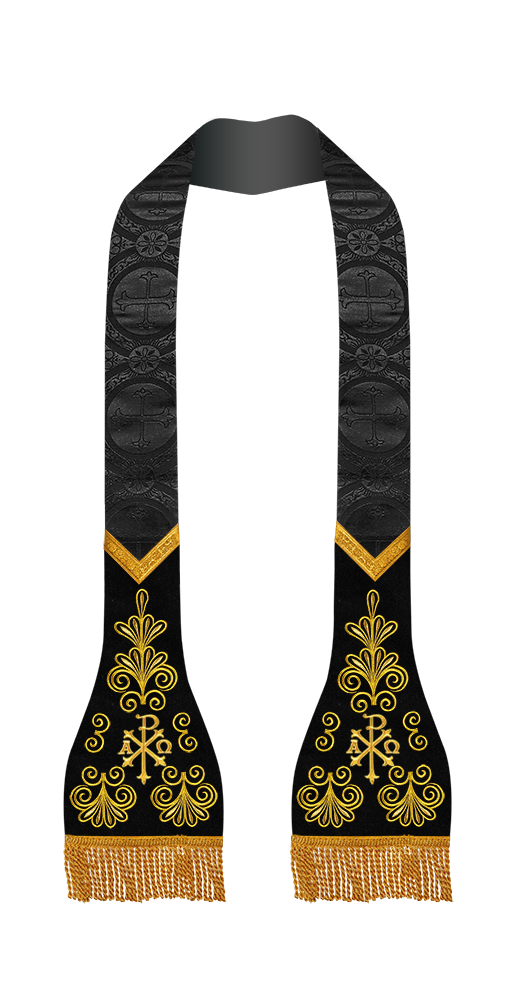 Roman stole with golden embroidery - Flourish collection