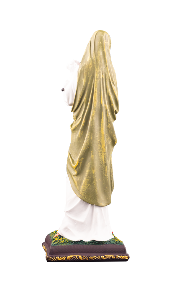 Our Lady of Nursing 13" Statue – Holding Christ Child and Lamb