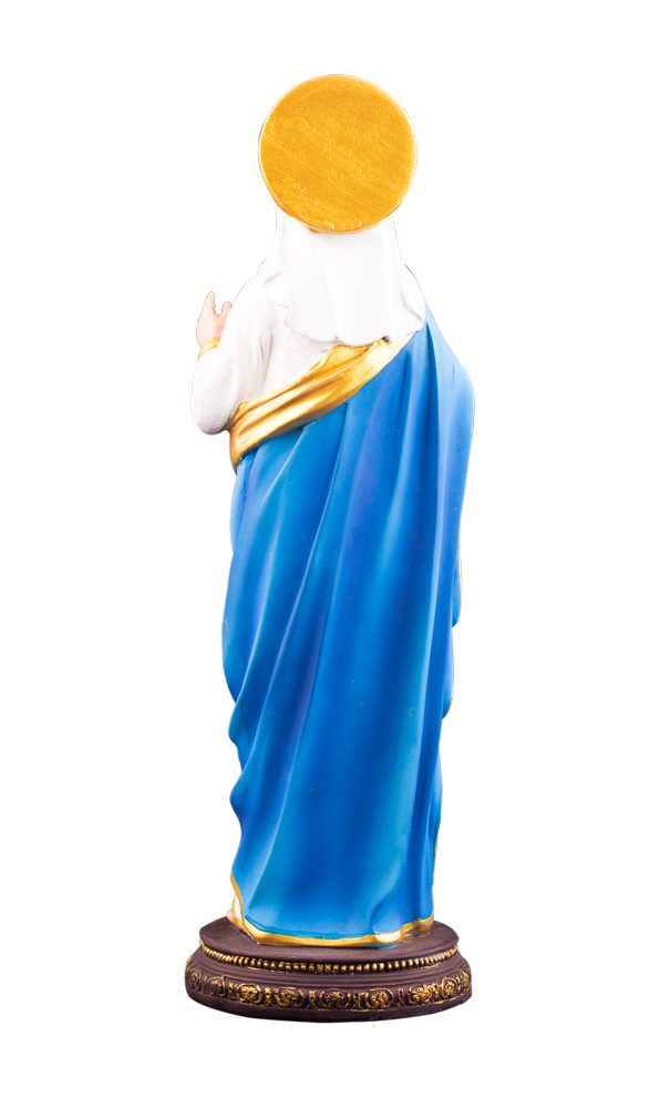 12" Sacred Heart of Mary Statue