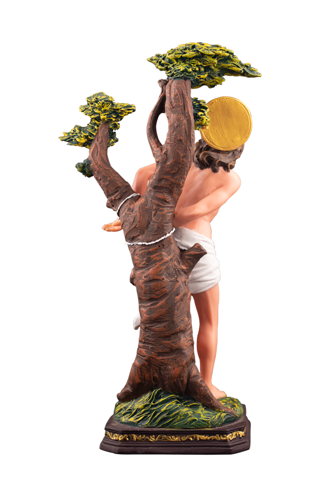 12" Saint Sebastian Statue