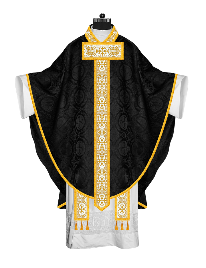 Gothic Chasuble with Elegant Braided orphrey