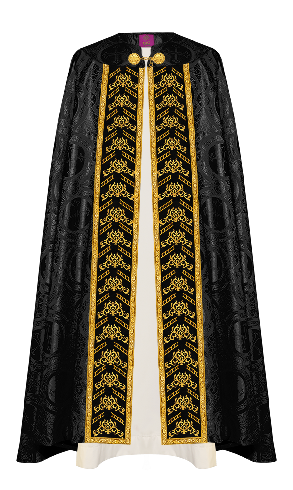 GOTHIC COPE WITH EMBROIDERED ORPHREY