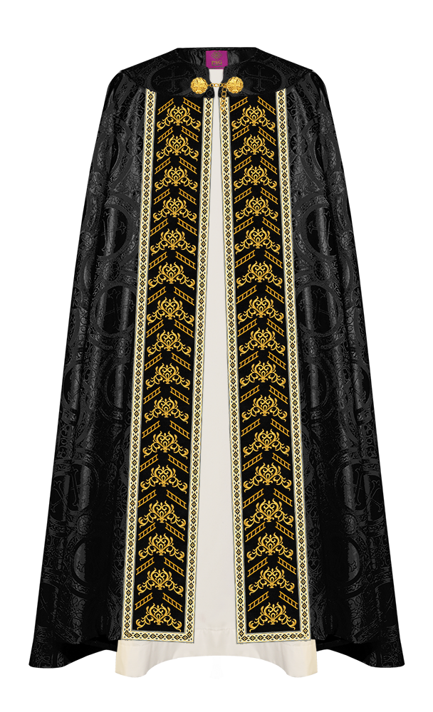 GOTHIC COPE VESTMENTS WITH ADORNED MOTIFS