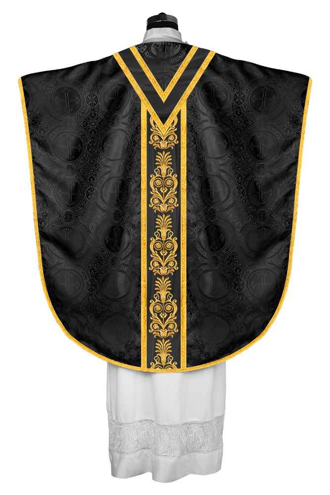 BORROMEAN CHASUBLE WITH ADORNED ORPHREY
