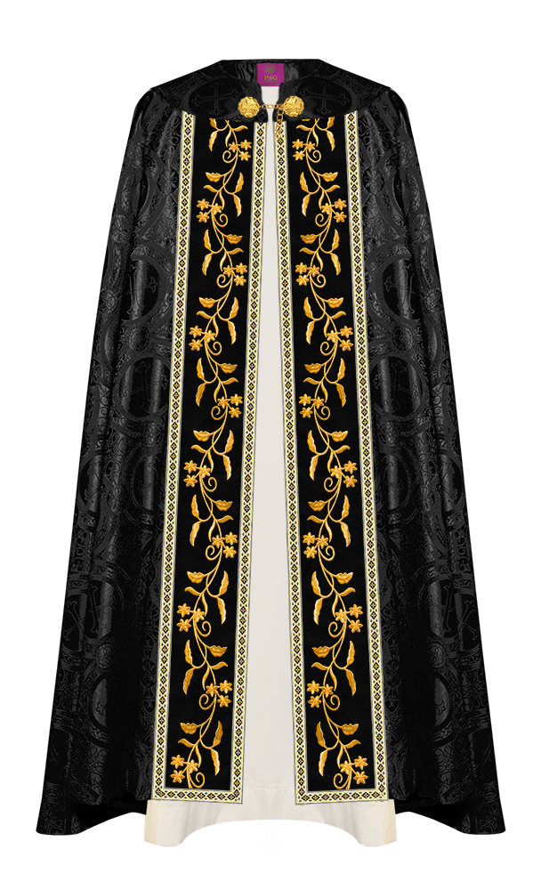 GOTHIC COPE VESTMENTS ORNATED WITH FLORAL DESIGN