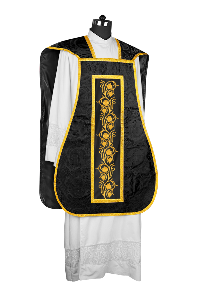 Catholic fiddleback chasuble vestment - Grapes collection