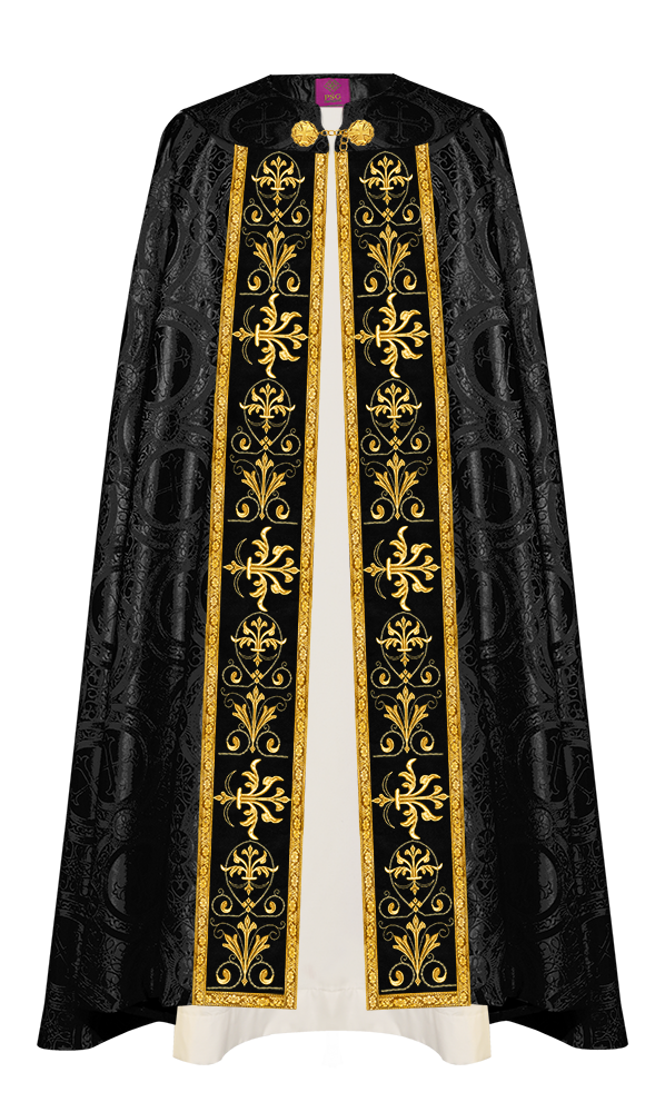 GOTHIC COPE WITH ORNATE EMBROIDERY