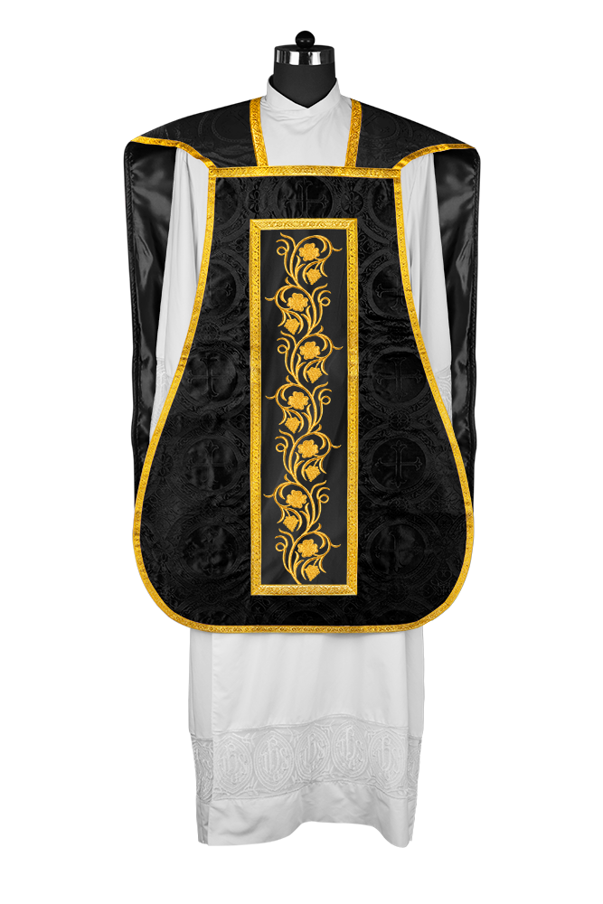 Catholic fiddleback chasuble vestment - Grapes collection