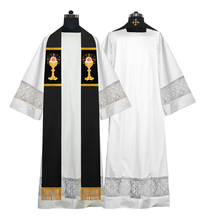 Solemn clergy overlay stole