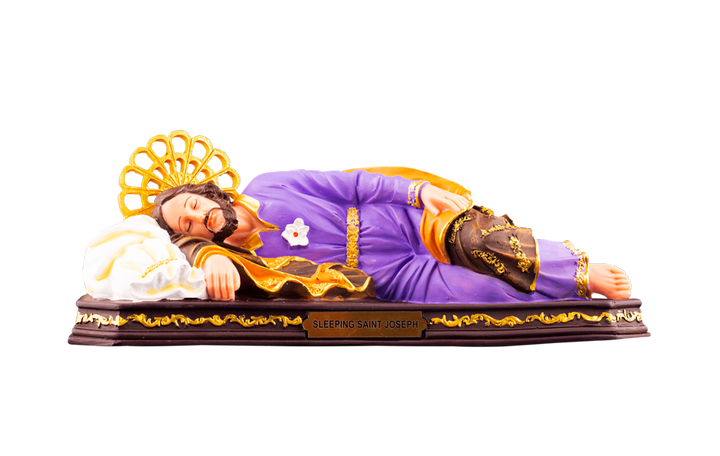12-Inch Sleeping Saint Joseph Figurine