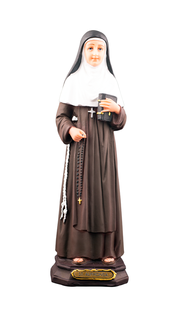 12" Sacred St. Alphonsa Catholic Nun Figurine