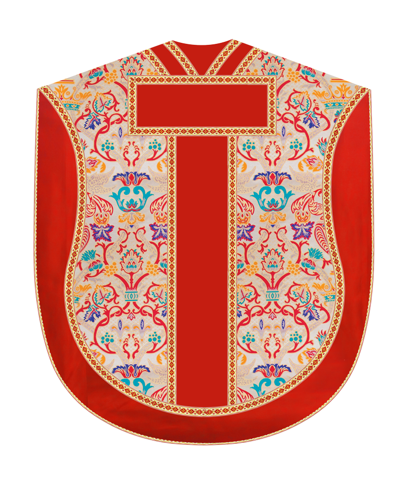 Tapestry Borromean Chasuble with Trims