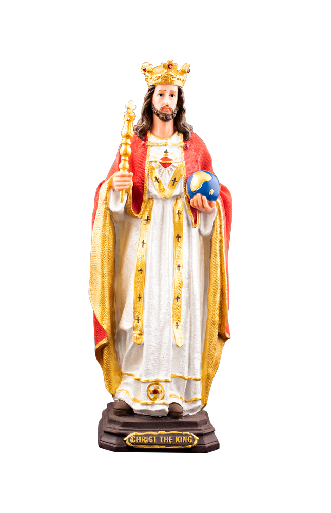 12" Majestic Christ the King Statue