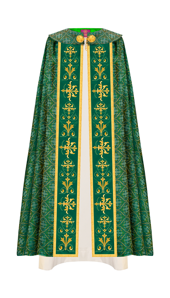GOTHIC COPE WITH ORNATE EMBROIDERY