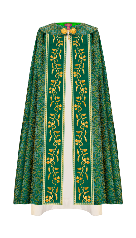 GOTHIC COPE VESTMENTS ORNATED WITH FLORAL DESIGN
