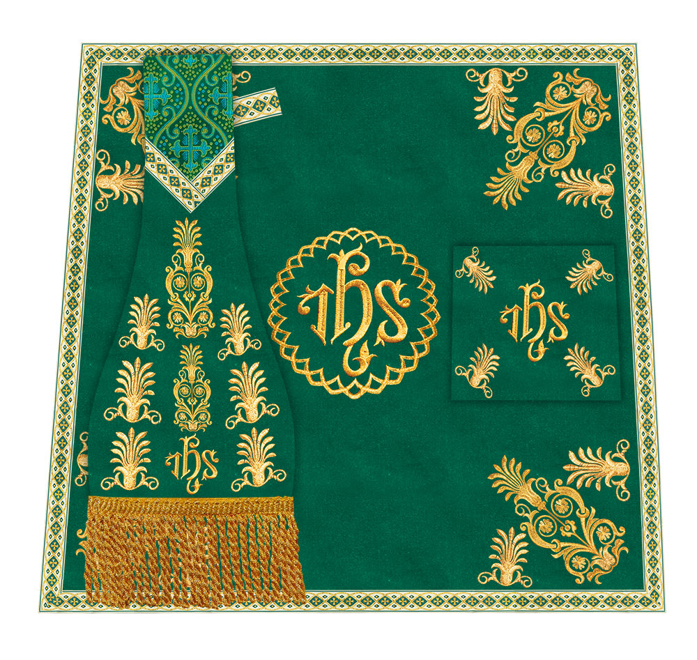 Embroidered Motif and Trims Mass Set