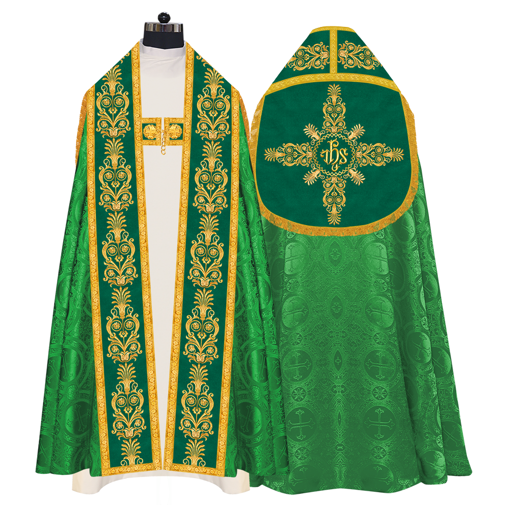 Fervent Roman cope vestment - Victoria collection